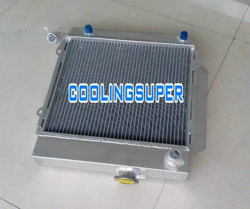 For BMW E10 2002/1802/1602/1600/1502 TII/TURBO AT/MT 42MM Aluminum Radiator