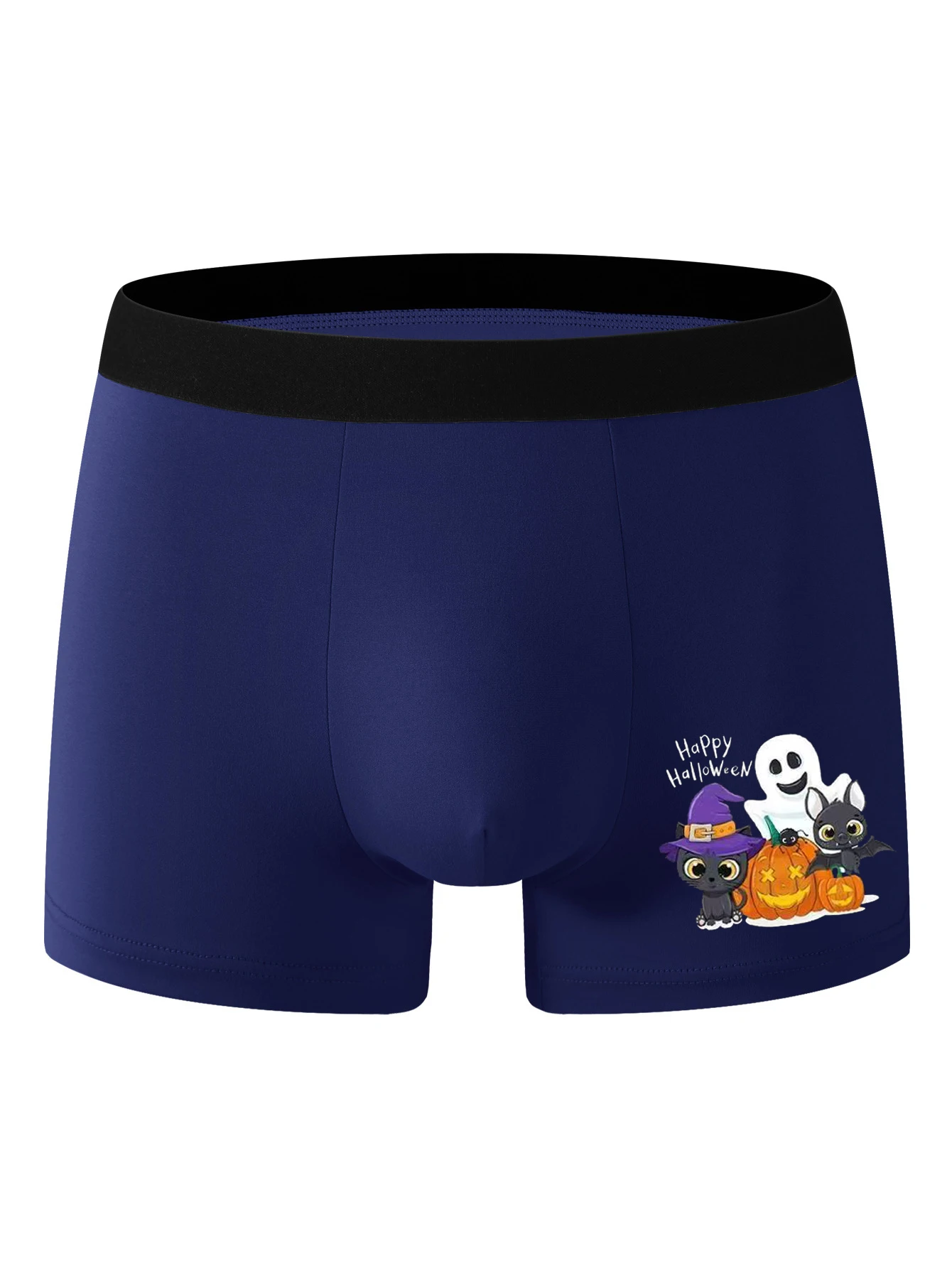 I boxer semplici e aderenti sono un must per gli uomini, la nuova biancheria intima nera da uomo per l'estate del 2025, è comoda