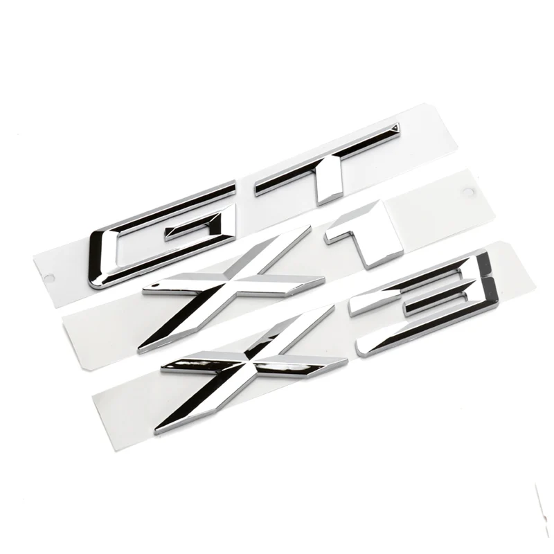 3D Car Letters Trunk Badge Sticker For X1 E84 F48 X3 E83 G01 F25 X4 F26 G02 X5 E53 F15 E70 X6 E71 F16 Emblem Logo Lettering view 4