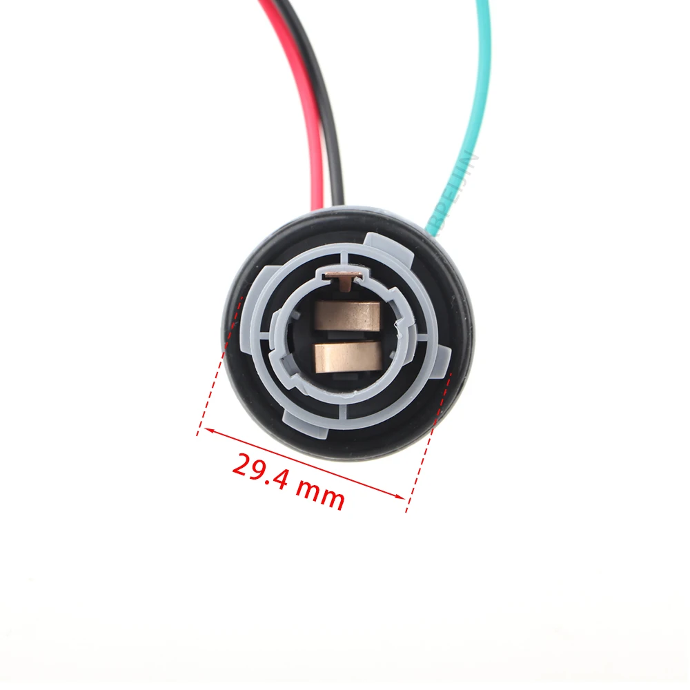 1x For Hyundai Solaris Kia Optima 2014 2015 Tail Light Socket 1157 BAY15D Bulb Holder Connector Accessories view 5