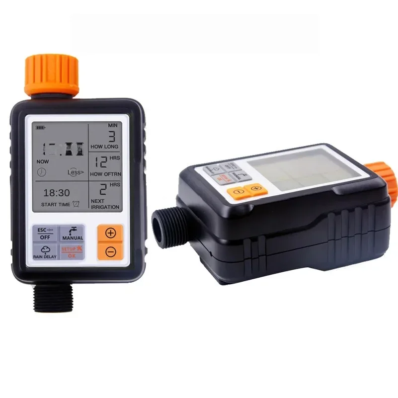 Automatic Garden Watering Timer Large Screen Display Irrigation Contronller Battery Operated Waterproof Digital Timer