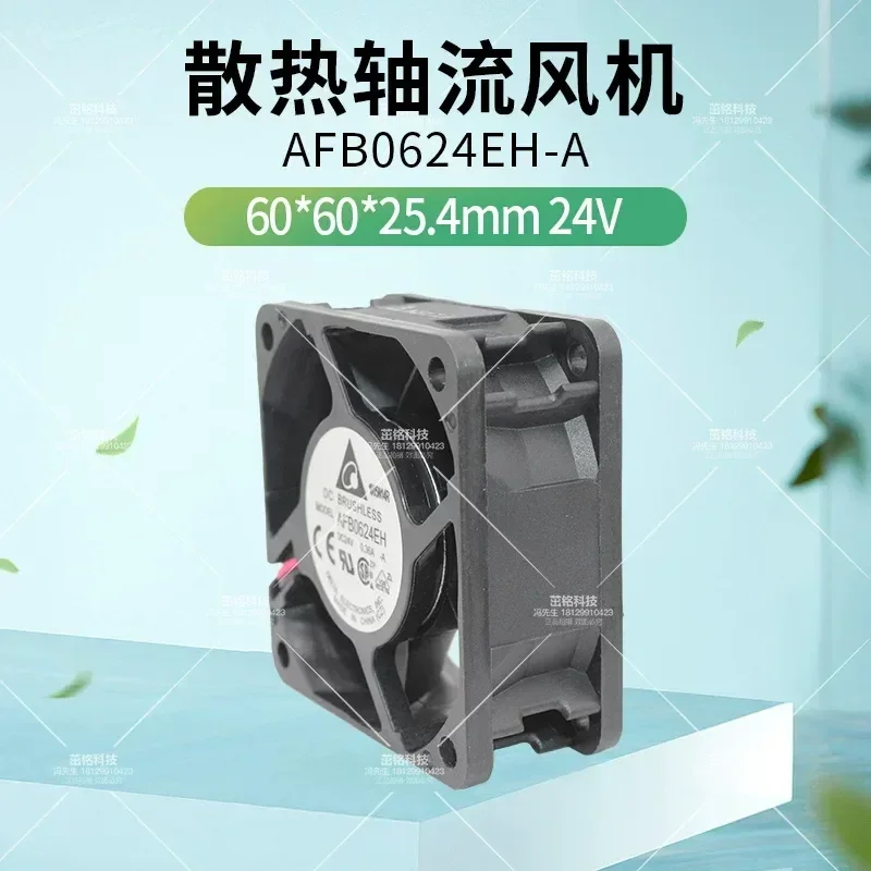 for AFB0624EH-A Original Delta 6025 Double Ball Cooling Fan 24V 0.36A 6cm Variable Frequency Large Air Volume