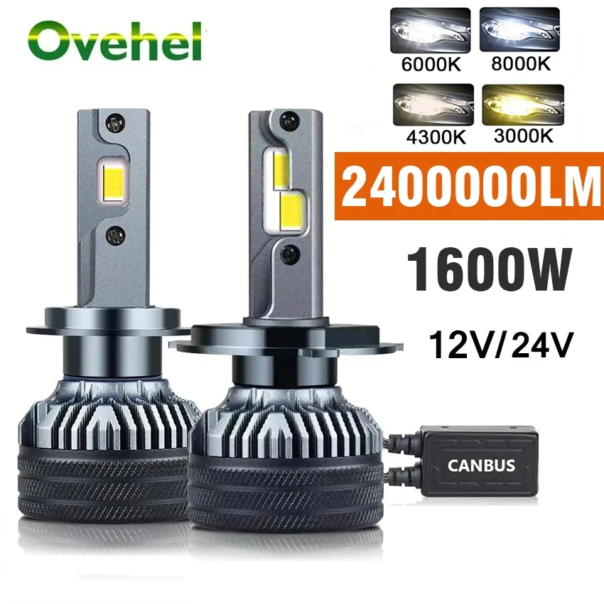 Ovehel H7 H4 Led Do… - image