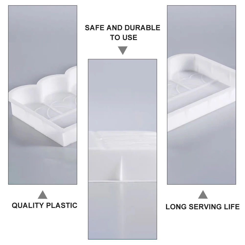 

Plastic Mold For Garden Fence Diy Concrete Brick Making Tool Outdoor Paving Path Formwork Lawn Decor Fence Paving Mold