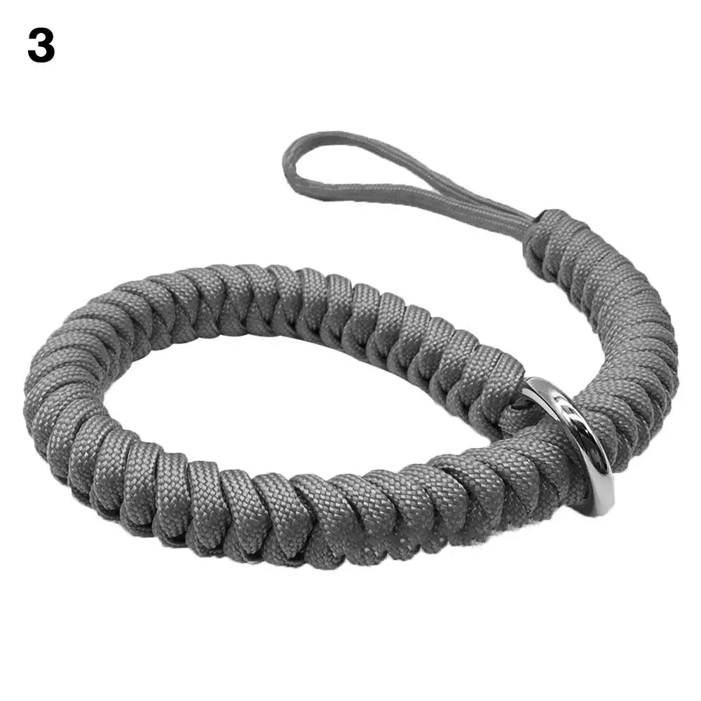 

Anti-drop Adjustable Bracelet Handmade Camera Wrist Strap Survival Paracord Outdoor Climbing Rope Wrist Strap