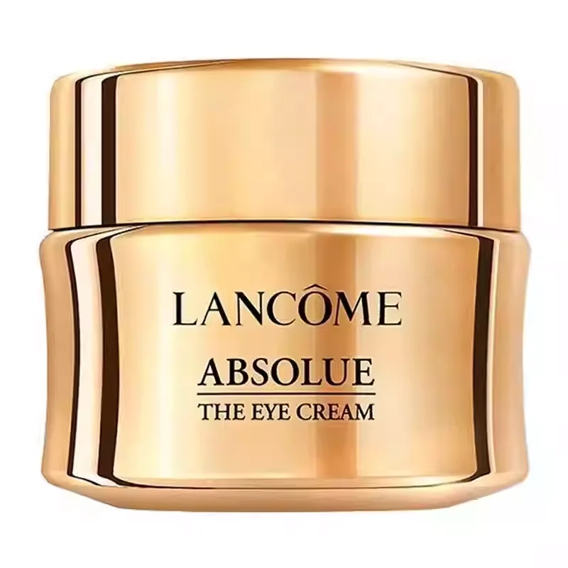 Lancôme Absolue Eye Cream with Pro-Xylane for hydration, reducing fine lines, firming, and diminishing dark circles