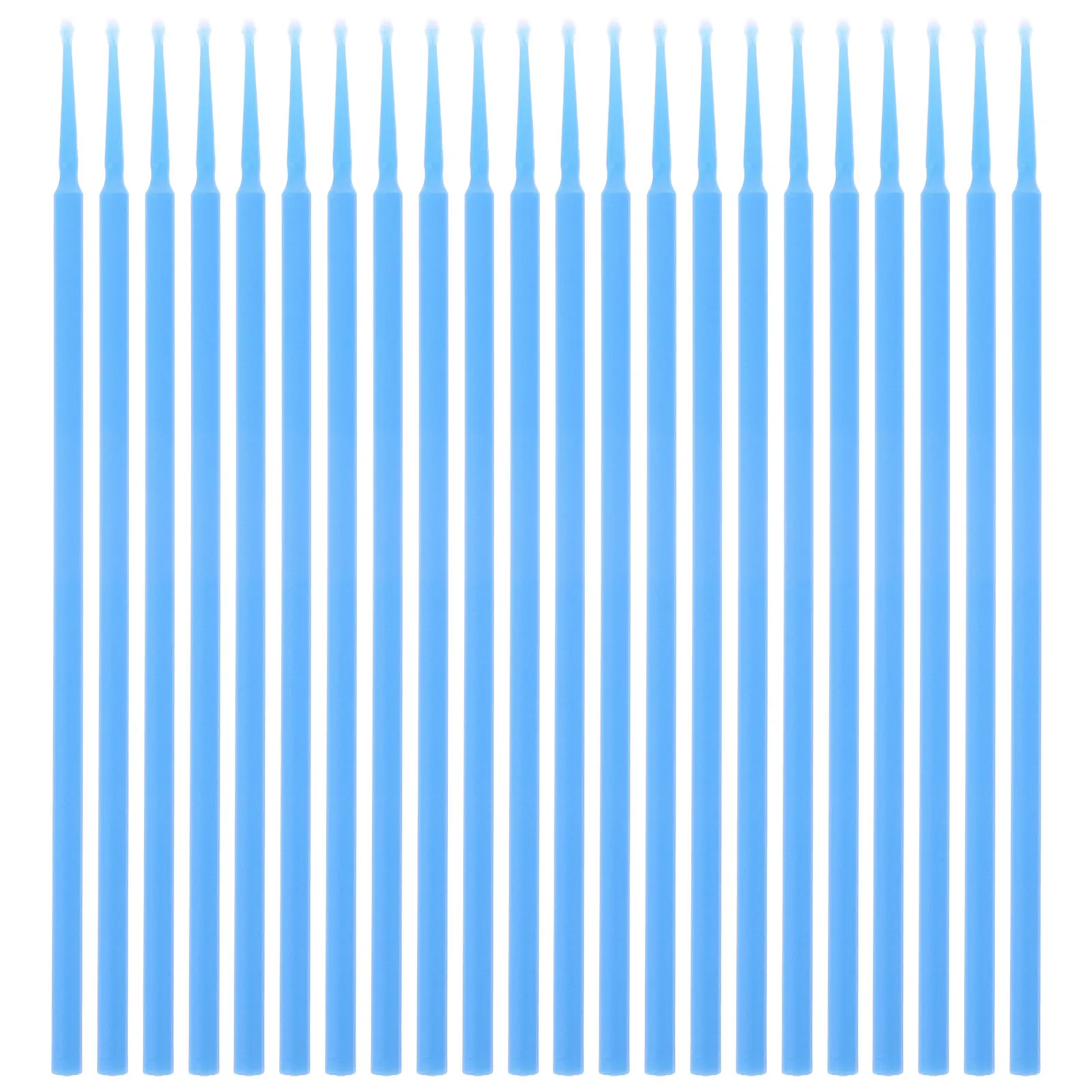 2 قطعة أعواد توزيع القطن للتجميل للاستعمال مرة واحدة 2 عبوة صحية لتجميل طب الأسنان تطبيق سائل متعدد الأغراض