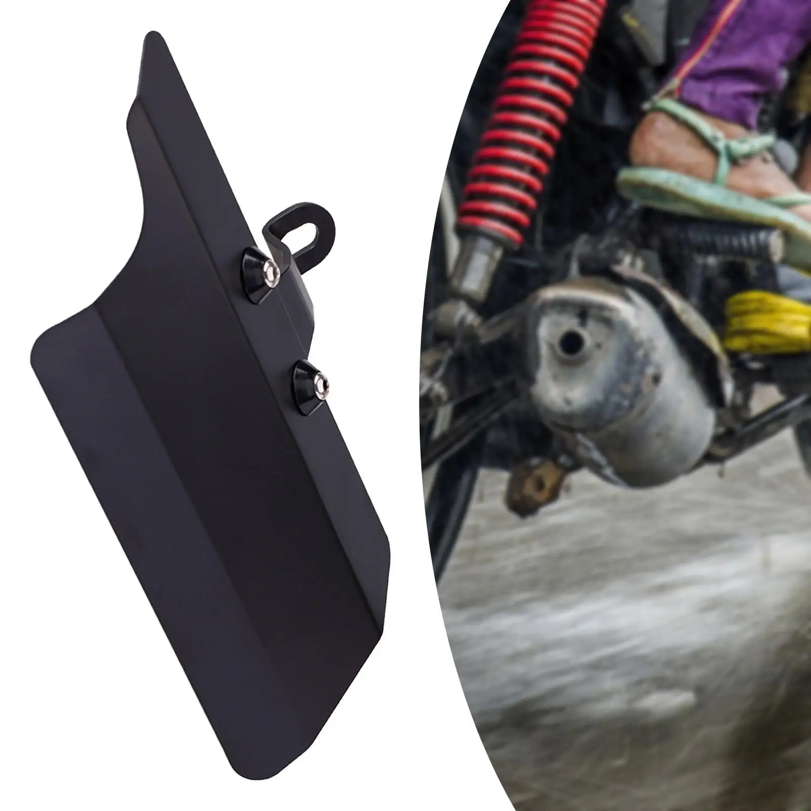 Теплозащитный экран выхлопной трубы мотоцикла, изоляционная защита от ожогов, выхлопная крышка для уличного мотоцикла, мотоцикла