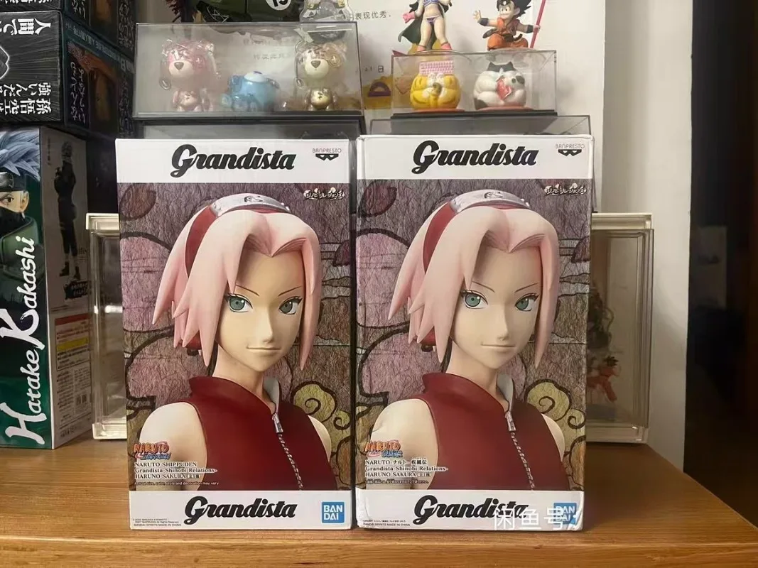 สินค้าพร้อมส่ง ของแท้จาก Bandai ซีรีส์ Grandista Scenery รุ่น Shinobi Relations ฮารุโนะ ซากุระ ฟิกเกอร์อนิเมะ ของเล่นสะสม ของตกแต่ง ของขวัญ