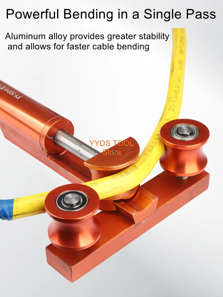 Cable Bender, Separate-Unit Hydraulic Cable Bender, 500 mm² CCD Cable Bending Machine