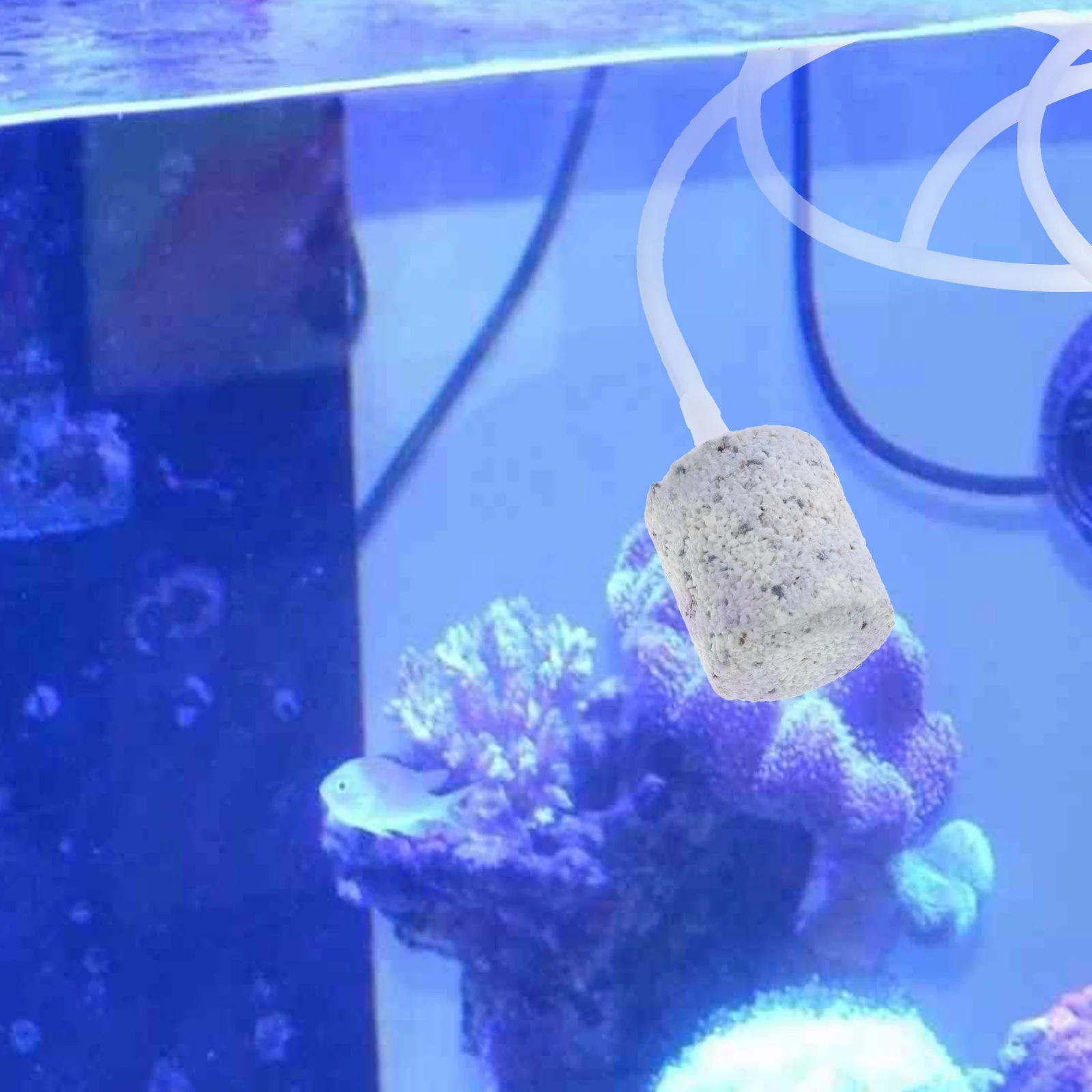 15 szt. Kamieni napowietrzających do akwarium, cylindry do produkcji bąbelków, dyfuzor tlenu do akwarium, akcesoria do pompki powietrza, regulator do akwarium