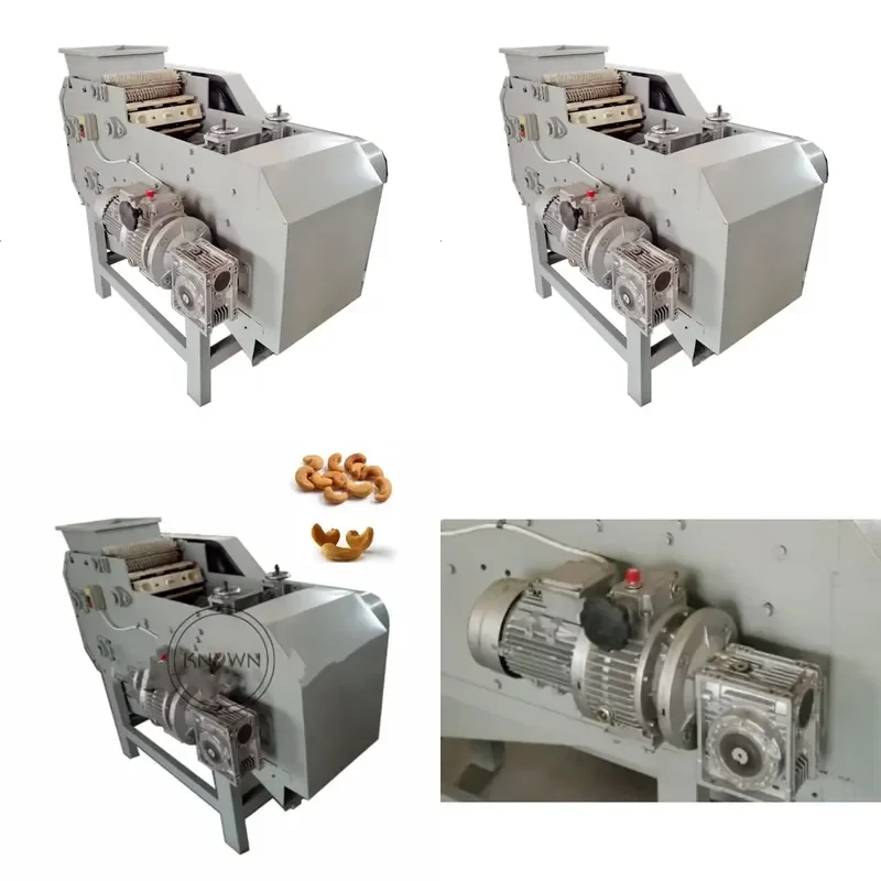 for OEM Food Grade Cashew Nut Cracker Electric Nut Shelling Machine Commercial Kernel Shell Removing and Separating Device