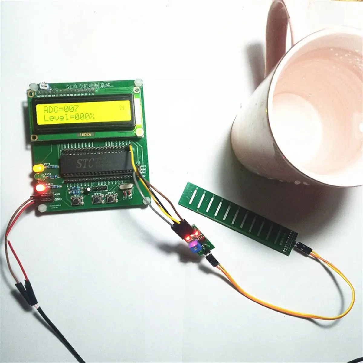 ^DT756~~YW01 Liquid Level Sensor, Water Depth, Water Level, Height,Liquid Water Quantity, Rainfall Detection, Microcontroller 5V