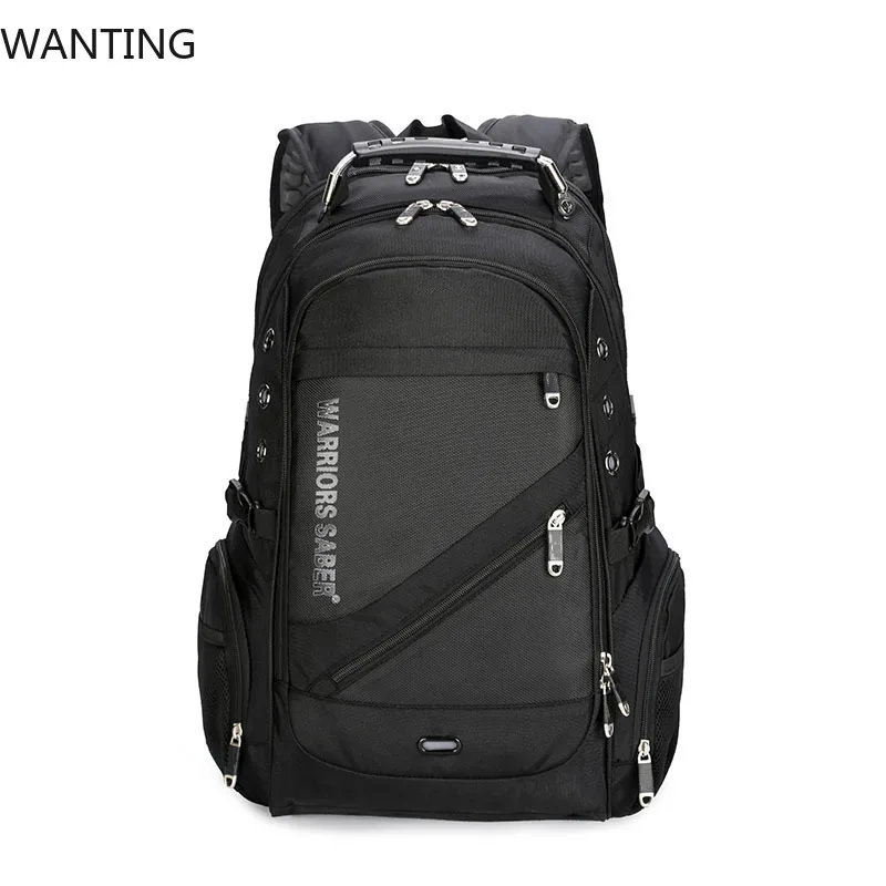 

Oxford School Bags Mochila Swiss 17 Inch Laptop Backpack Men USB Charging Waterproof Travel Backpack Women Rucksack Male Vintage