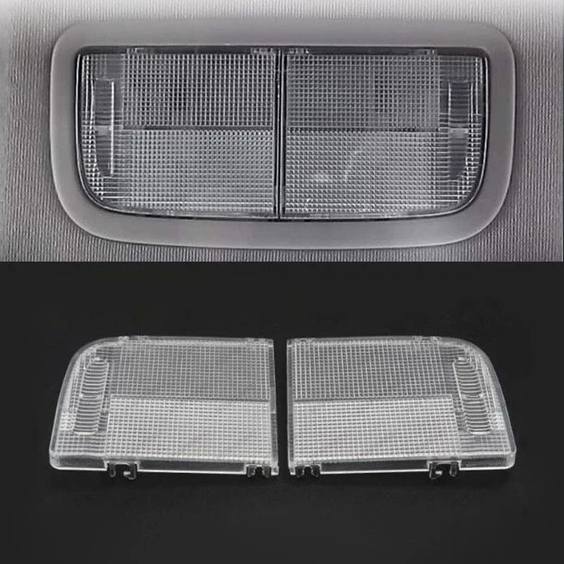 Cubierta de lente de luz de mapa de techo Interior de coche, luz de techo para consola superior, luz de techo, luz de techo apta para Honda Accord Civic Coupe HR-V, 2 uds.