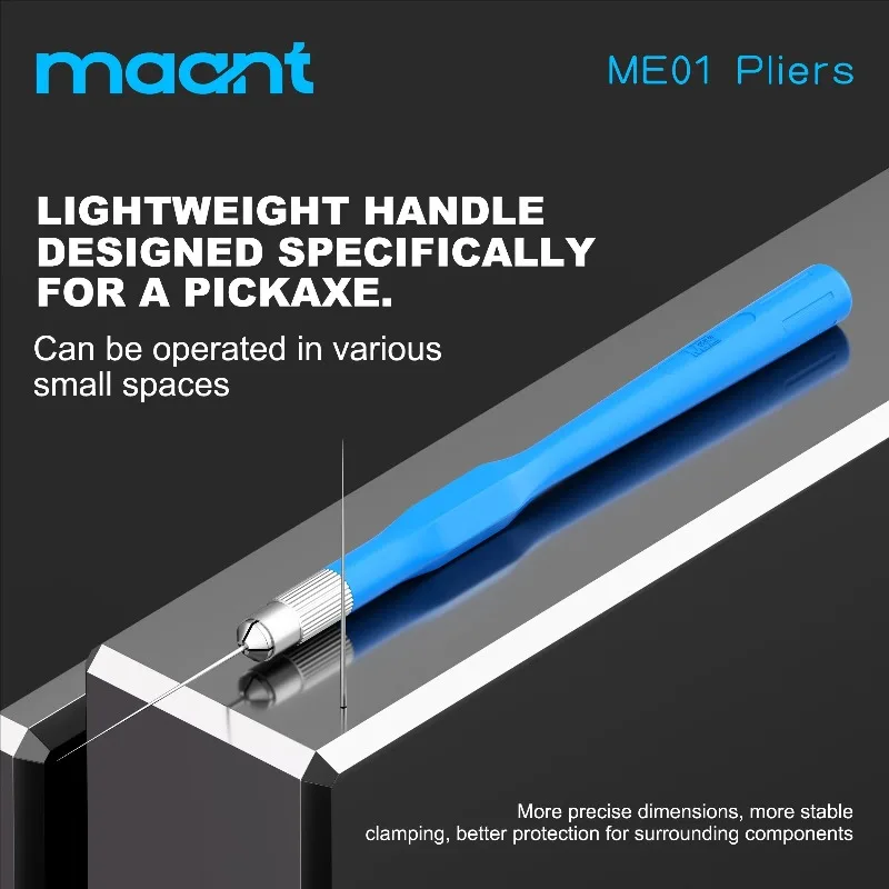 MaAnt ME01 Precision Chip Non-Magnetic Pick Up Needle Set For CPU Hard Disk PCB Chip Remove Phone Repair Scraper
