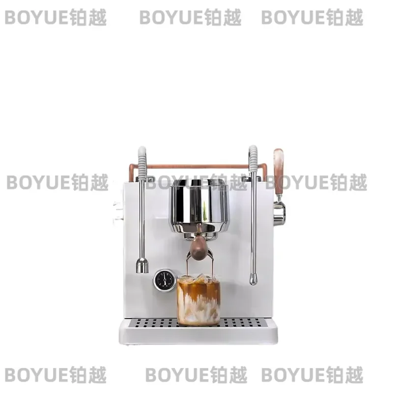 Semi Automatic Espresso Machine Commercial Coffee Maker Dual Pump Triple Boiler System 220V Small Business Barista Equipment