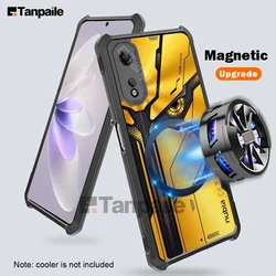 Tanpaile- Ultra Thin Magnetic Case For ZTE nubia Neo 2 Case Shockproof TPU Soft Transparent Bumper Phone Cover Funda