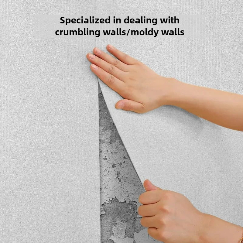 2.0mm Thick Self-adhesive Wall Sticker 2.8m x 50cm for Bedroom Living Room High-contact Areas Waterproof Peel and Stick Easy DIY