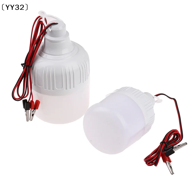 12v LED Lamp Portable Led Bulb 3W 5W 7W 9W 12W 20W 30W  Outdoor Camp Tent Night Fishing Hanging Light Emergency Cold White〔YY32〕