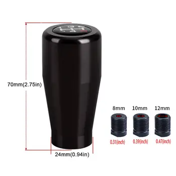 7cm řadicí páka do auta, hliníková univerzální závodní 5stupňová řadicí páka, manuální automatická řadicí páka 10 nejlepší prodej Řadicí páka Škoda Rapid - №3