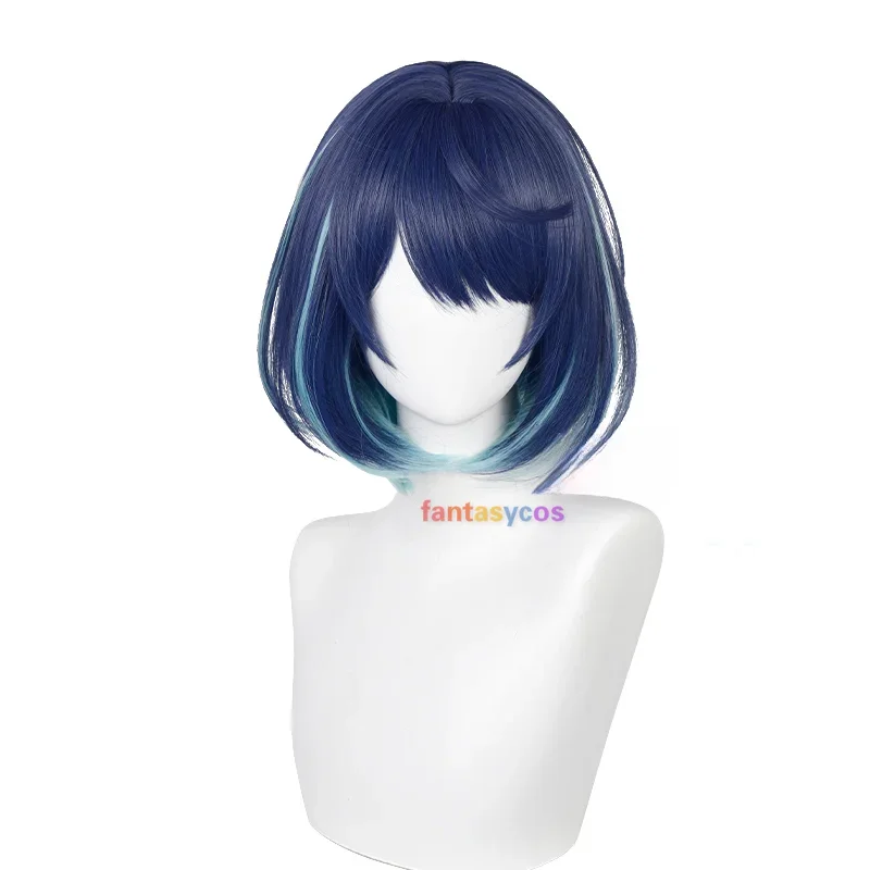 Kurokawa Akane Wig Oshi No Ko Cosplay Long Wig Black Blue Grey Wig Heat Resistant Synthetic Wigs for Halloween Role Play