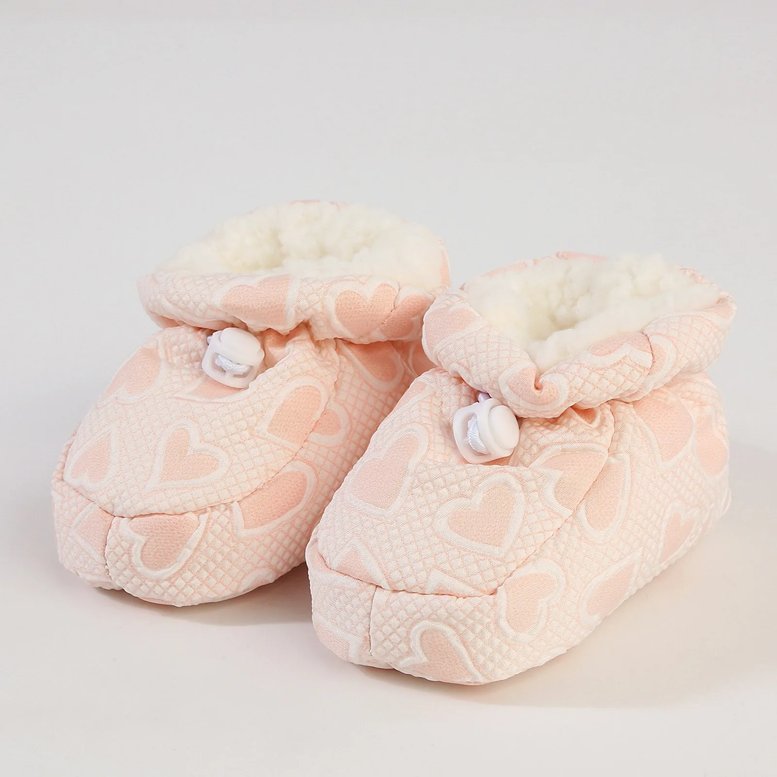 

Autumn Winter Anti Slips Soft Soled Baby Snow Boots Girls Boys Warm Shoes Cute Heart Fashion Toddler First Walkers Baby Shoes