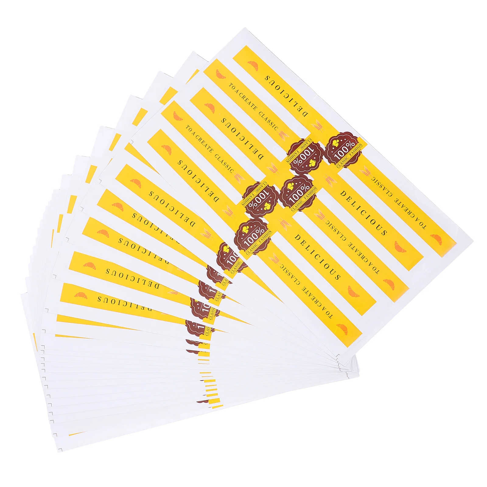 

100 шт., клейкие наклейки для выпечки, коробка для печенья, уплотнительные этикетки для упаковки хлебобулочных изделий, самоклеящаяся печать для пищевых продуктов, ручная работа для выпечки