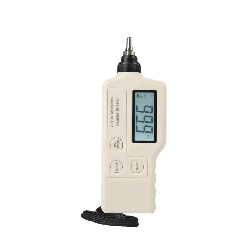 Vibration Analyzer Digital Vibration Meter Device Probe Analizador De Vibraciones Handheld GM63A Vibrator Tester