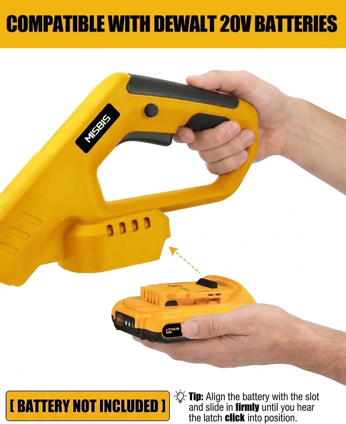 Cordless Weed Wacker for Dewalt 20V Battery(Battery Not Included), with 5 Types Blades, Brushless Motor, Lightweight Grass