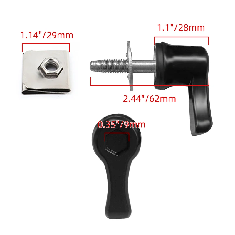 Hard Saddlebag Saddle Bag Safety Bolts Moutings Security System Theft Hard Saddlebag Saddle Bag Safety Bolts Moutings Security System Theft