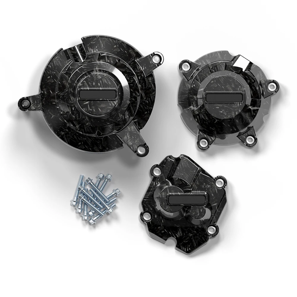 ZX-10R 2026 Alternator Clutch Pulse Cover Secondary Engine Cover For Ninja ZX-10R &ZX-10RR 2011-2026 Engine Cover Protection Set