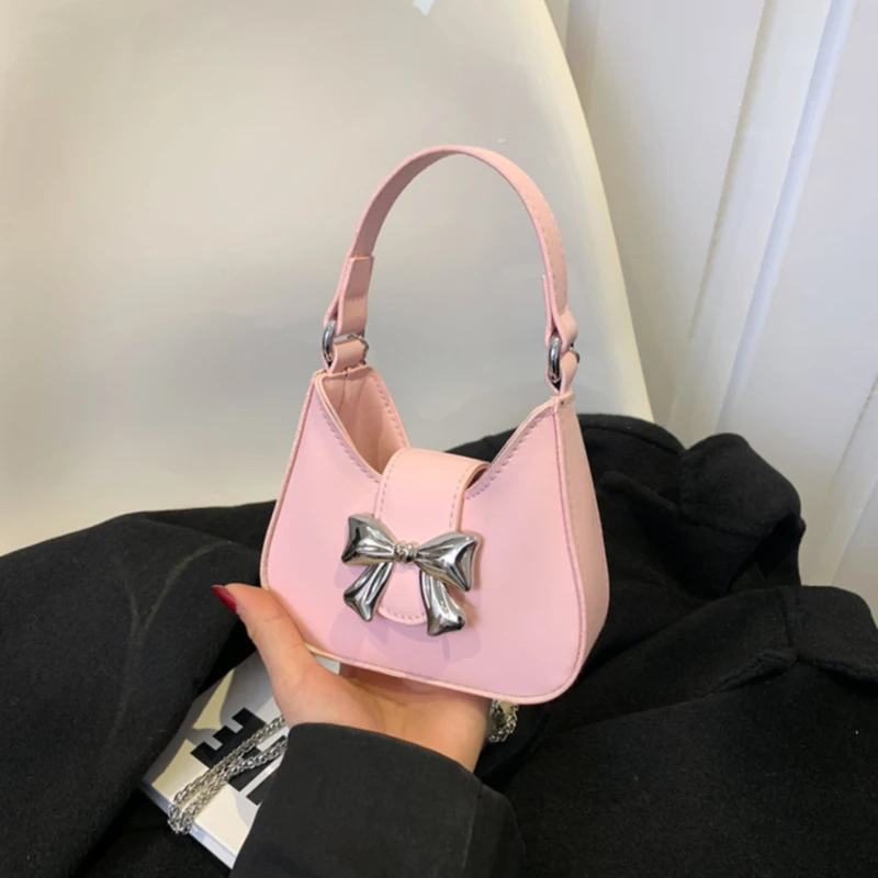 Bow Handheld Bag Women Shoulder Bag Crossbody Bags for Women Fashion Chain Purses and Handbags Designer Bag Сумка Женская Bolsa