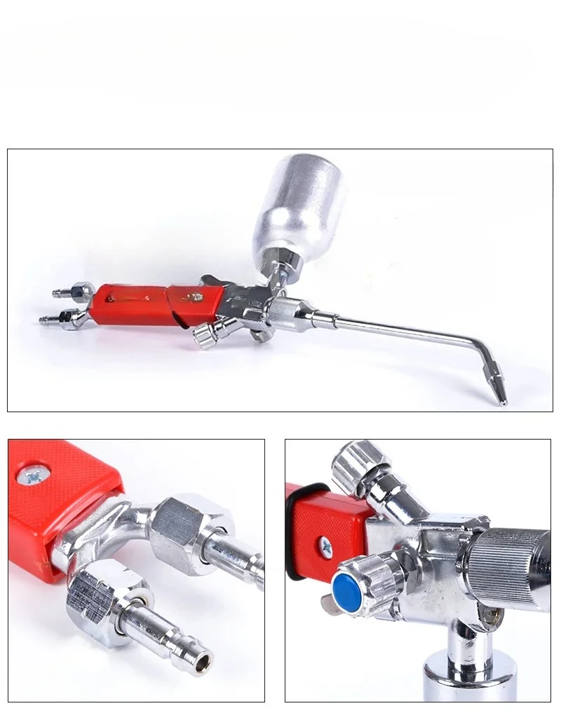 

Metal Powder Spray Welding Torch Oxygen Acetylene Flame Welding Gun QH-1/h QH-2/h QH-4/h
