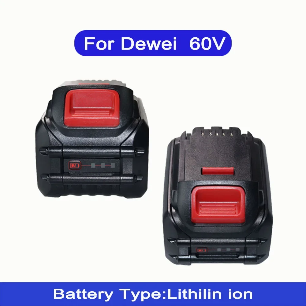 60V For Dewalt 9000mAh Li-ion Battery, Compatible DCB606  DCB609 DCB612 Work with All 20V/60V/120V Cordless Power Tools