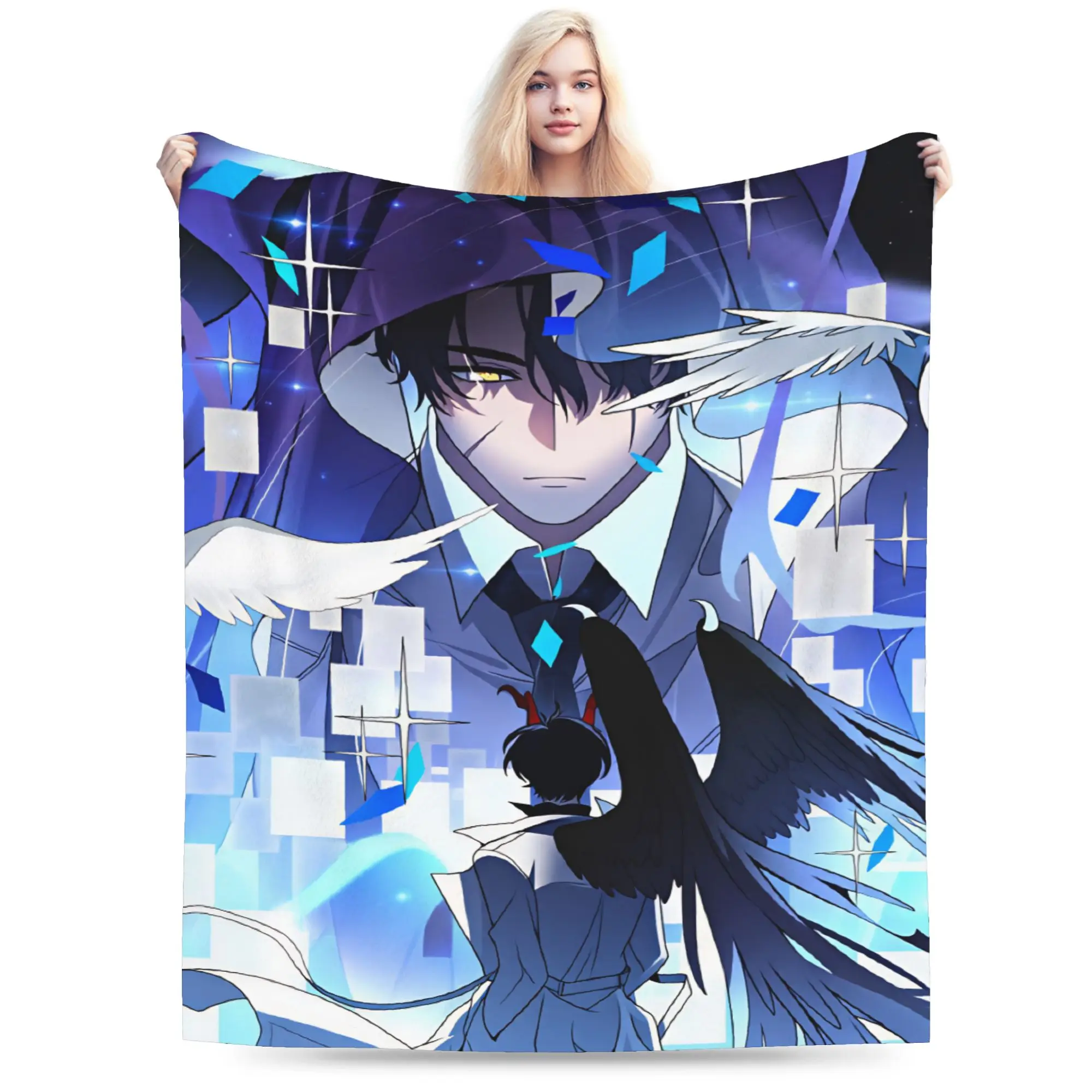 Omniscient Readers Viewpoint Blanket Winter  Soft Cozy Throw Blanket For Boy Girl Home Decor Flannel Bedspread Bed Cover