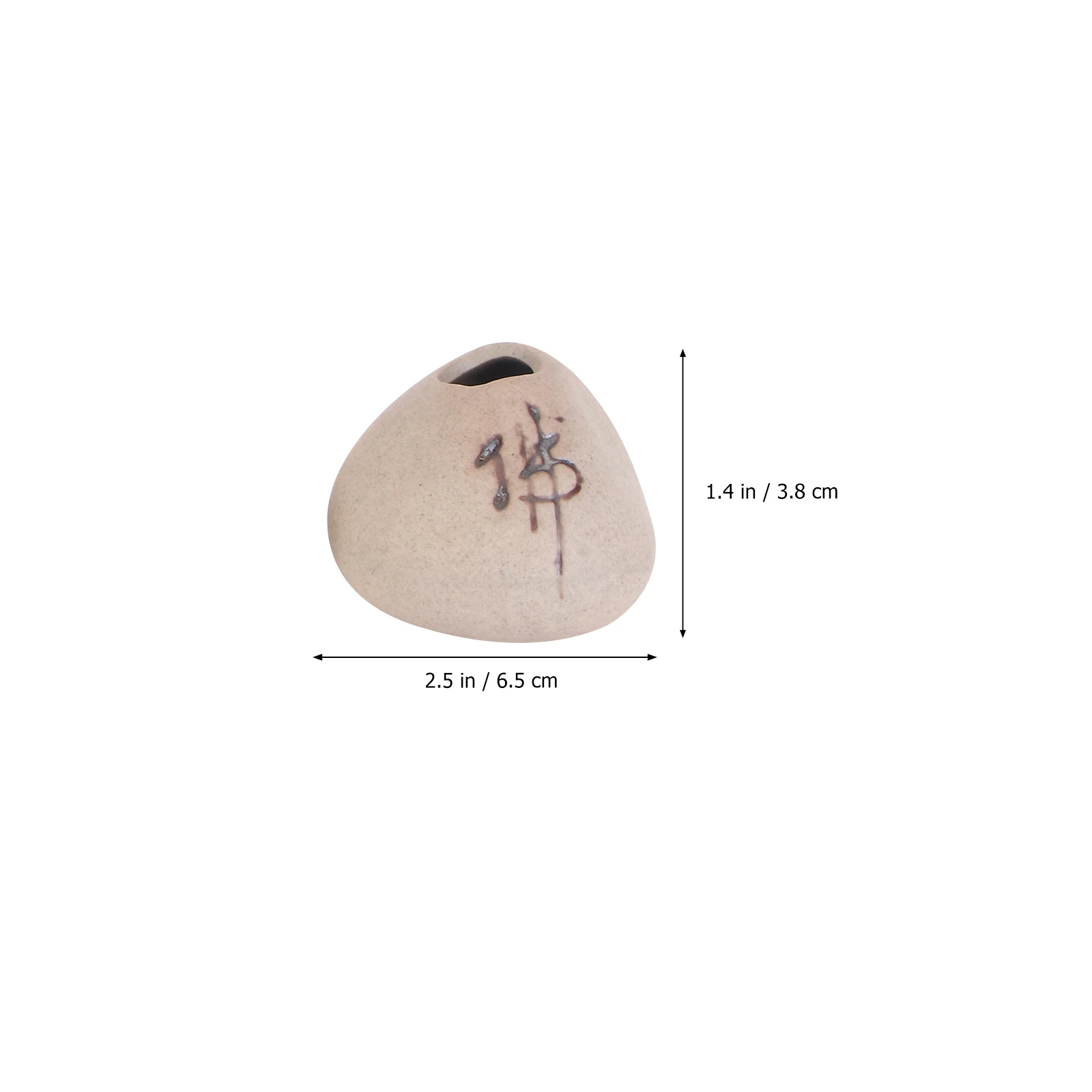 

3pcs Ceramic Flower Insert Home Decor Vase Creative Flower Arrangement Container Imitation