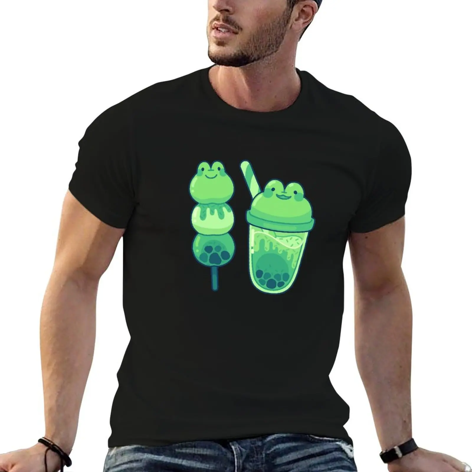 Froggy snacks T-Shirt designer shirts sublime t shirt men 100℅ cotton