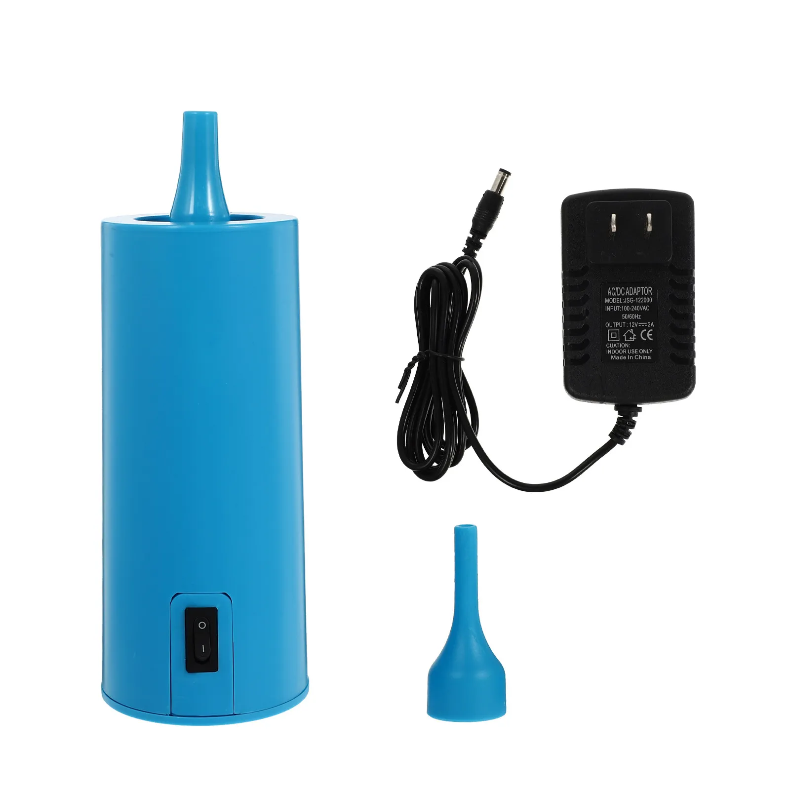 

1Pcs Electric Balloon Air Pump Us Plug Dual Use Electric Inflator Balloon Blower Pump Portable High Performance Party Supplies