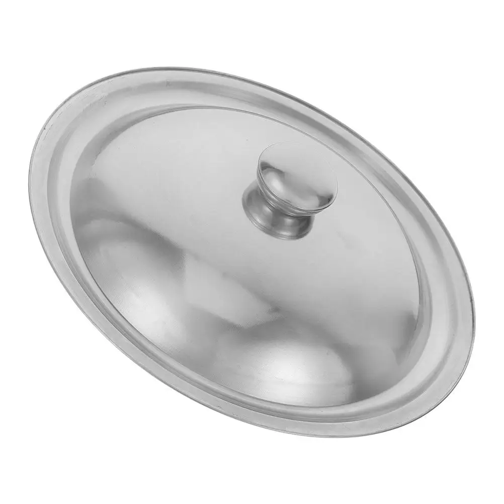 Tapa Universal de Acero Inoxidable para Ollas, Sartenes, Woks, Cacerolas, Retención de Vapor, Prevención de Derrames, Fácil de Limpiar
