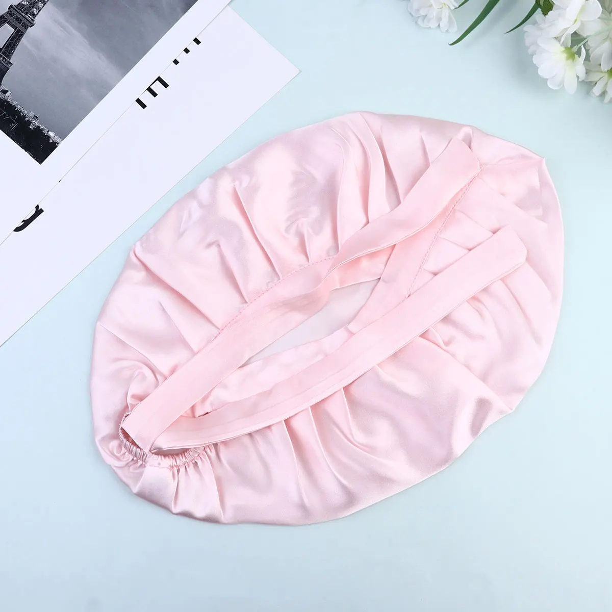 

Silk for Women Sleep Bonnet Curly Hair Woman Sleeping Hat No Strangle Marks Miss