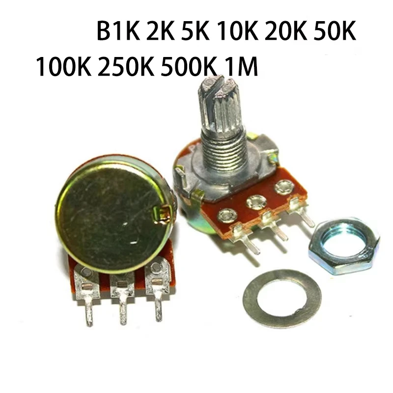 50pcs wh148 b 1k 2k 5k 10k 20k 50k 100k 250k 500k 1m single electric slotter