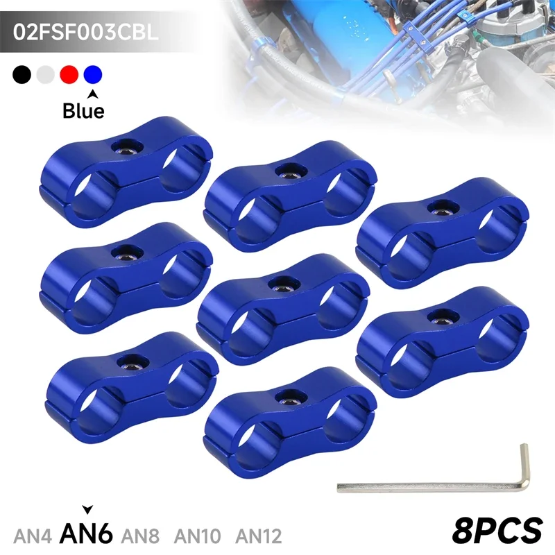 8PCS 6AN 0.51"13Mm …