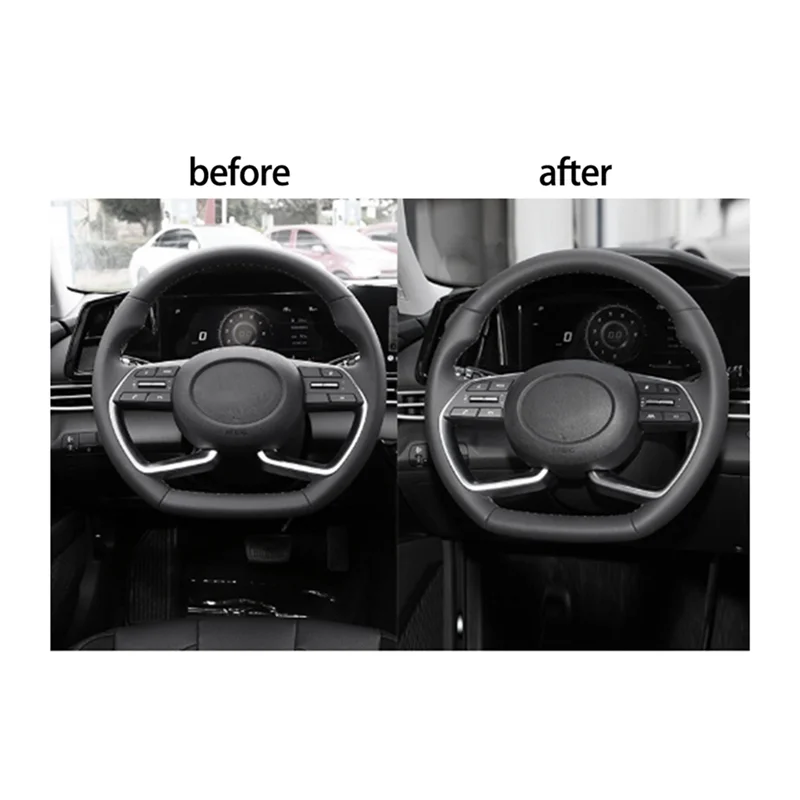 

AB41-Steering Wheel Control Switch For Hyundai Elantra Tucson 2021-2024 Multi-Function Button