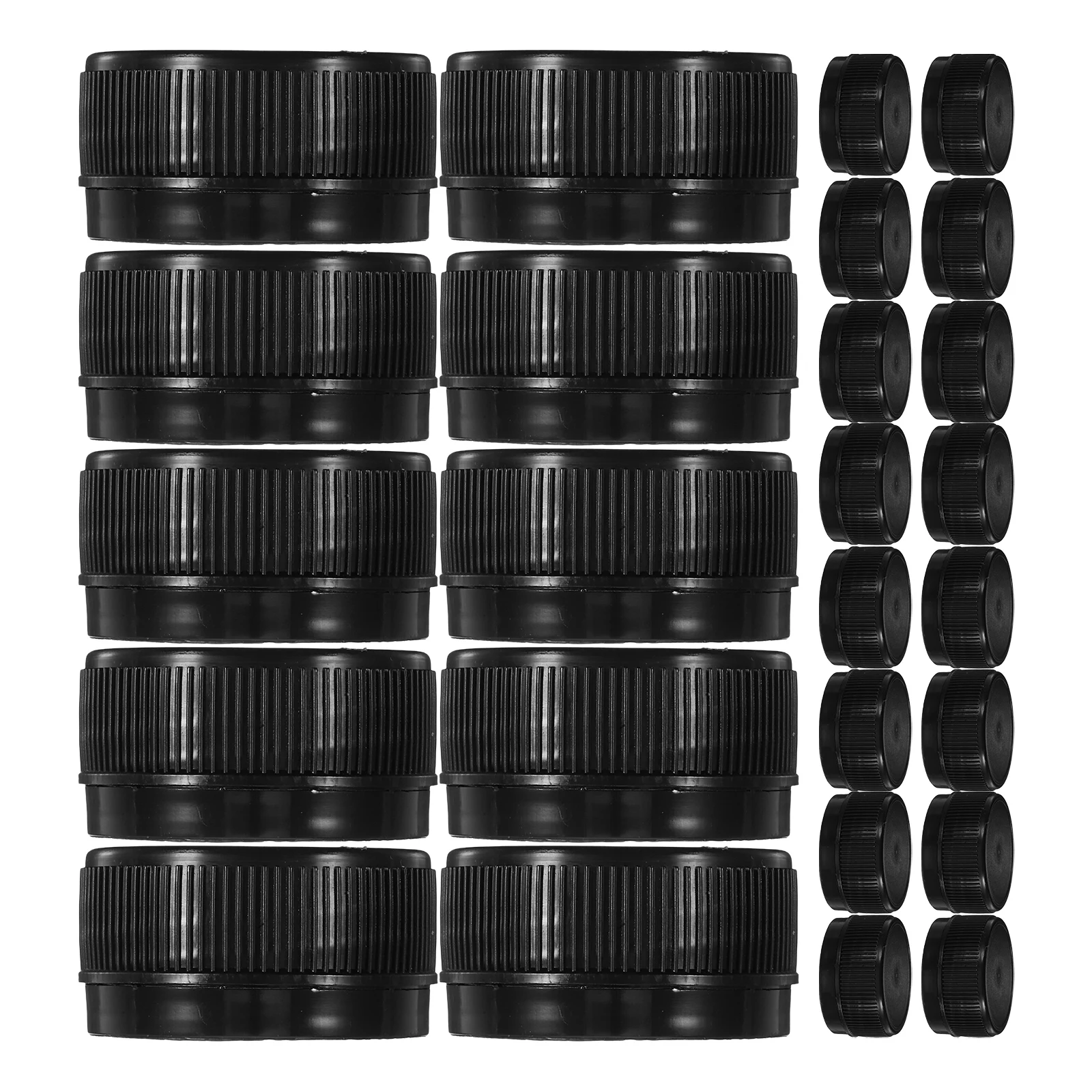 

100pcs Plastic Bottle Caps Colorful Diy Covers For Reusable Drawing Educational Art Craft Set Safe Learning Tool Kitchen