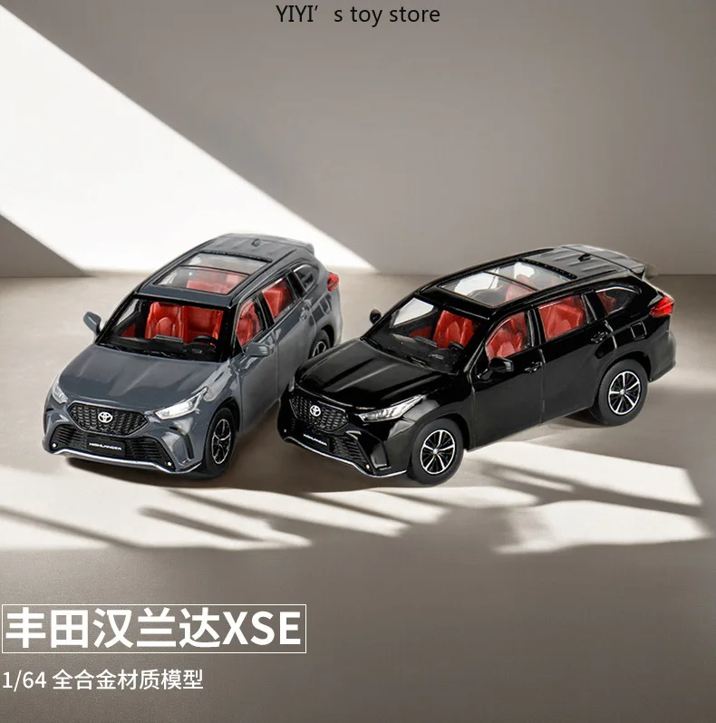 

JKM 1/64 Toyota Highlander XSE Mini Alloy Car Model High end Decoration High end Collectibles and Gifts 25