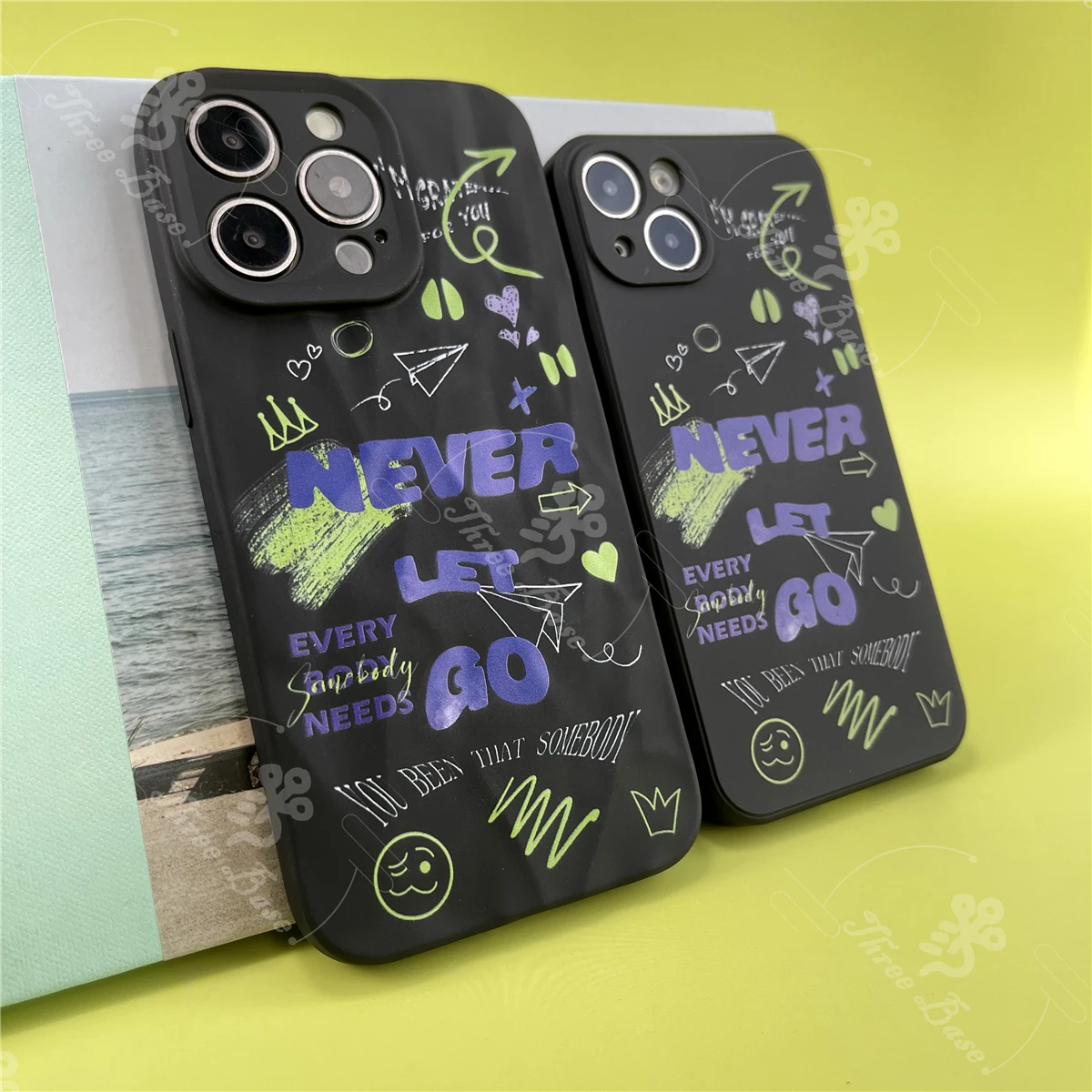 حافظة هاتف JKOOK Never Let Go iPhone 16 PRO MAX 7 8 SE2 8Plus XR XS MAX 12 Pro MAX 11 Pro 13 Pro 14 Plus 14 Pro max 15 pro max