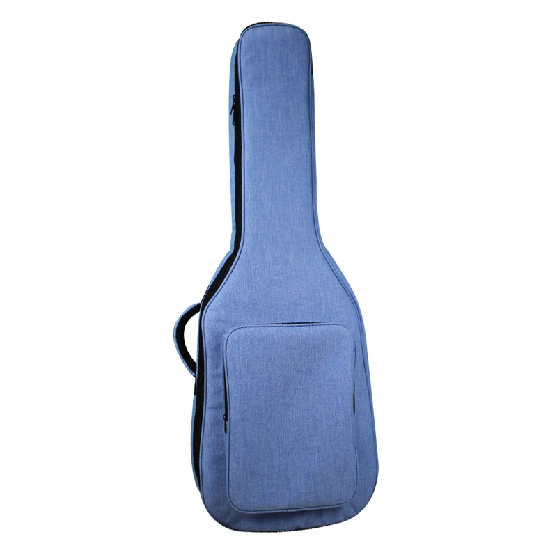 Borsa per chitarra elettrica 900D zaino per chitarra elettrica in tessuto Oxford impermeabile custodia per chitarra elettrica a doppio cinturino in spugna spessa 6/12MM