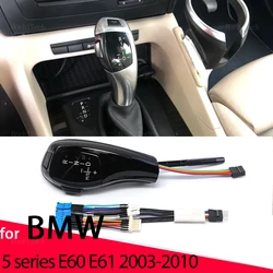 LED Gear Shift Knob Shift Head Gear Lever Head Brand New Auto Parts for BMW 5 series E60 E61 520i 525i 528i 530i 535i 2003-10