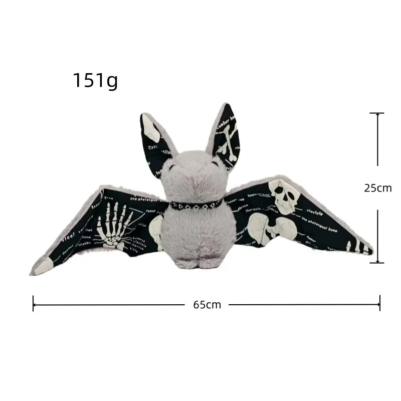 

Новинка 2025 года, светящаяся летучая мышь, плюшевая игрушка, кавайная летучая мышь, плюшевая кукла, мягкая подушка, детская игрушка в подарок